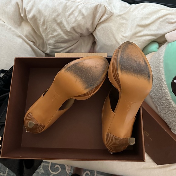 Coach Wexwood semi-matte calf heels - Picture 4 of 5